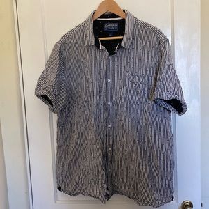 Black & Grey Contrast Lined Casual Shirt